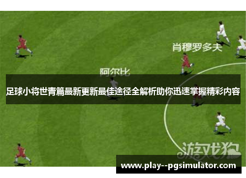 足球小将世青篇最新更新最佳途径全解析助你迅速掌握精彩内容